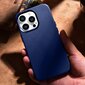 iCarer Leather iPhone 14 Pro Blue (WMI14220706-BU) (MagSafe Compatible) цена и информация | Telefonide kaitsekaaned ja -ümbrised | hansapost.ee