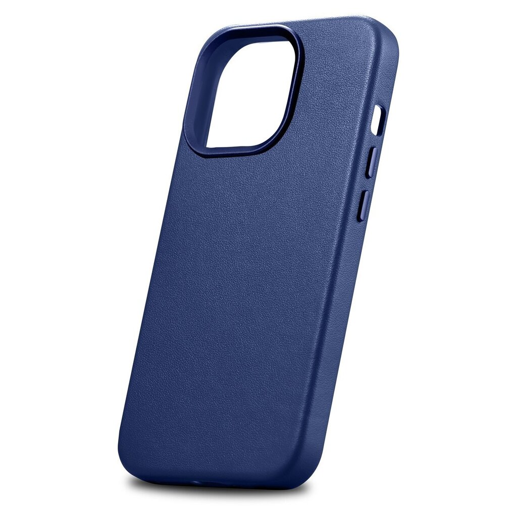 iCarer Leather iPhone 14 Pro Blue (WMI14220706-BU) (MagSafe Compatible) цена и информация | Telefonide kaitsekaaned ja -ümbrised | hansapost.ee