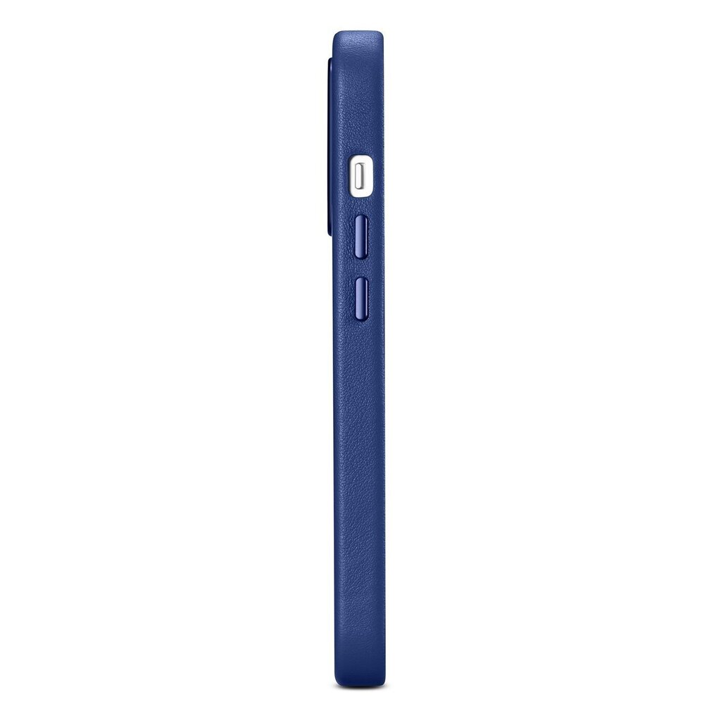 iCarer Leather iPhone 14 Pro Blue (WMI14220706-BU) (MagSafe Compatible) hind ja info | Telefonide kaitsekaaned ja -ümbrised | hansapost.ee