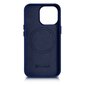 iCarer Leather iPhone 14 Pro Blue (WMI14220706-BU) (MagSafe Compatible) hind ja info | Telefonide kaitsekaaned ja -ümbrised | hansapost.ee