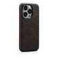 iCarer Leather Leather iPhone 14 Pro Max Magnetic with MagSafe brown (WMI14220704-BN) hind ja info | Telefonide kaitsekaaned ja -ümbrised | hansapost.ee