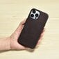 iCarer Leather Leather iPhone 14 Pro Max Magnetic with MagSafe brown (WMI14220704-BN) цена и информация | Telefonide kaitsekaaned ja -ümbrised | hansapost.ee