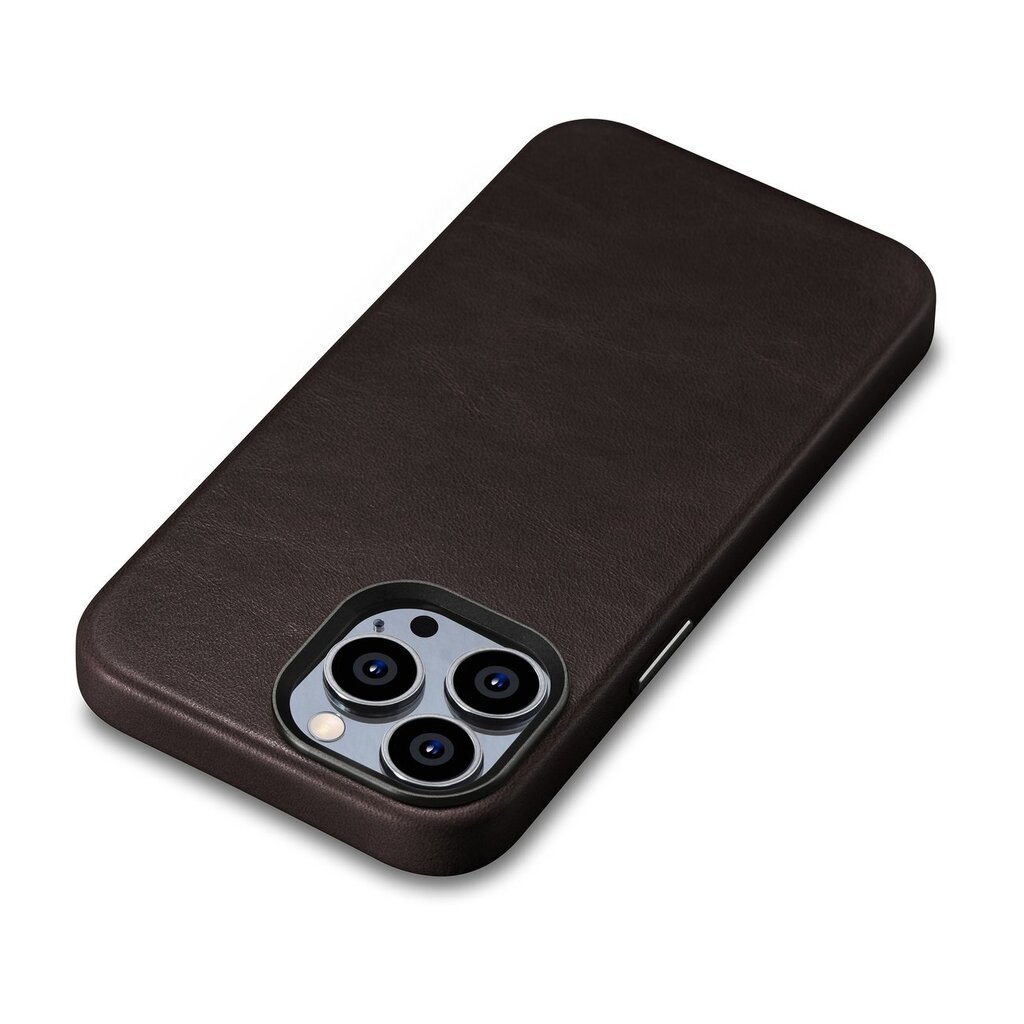 iCarer Leather Leather iPhone 14 Pro Max Magnetic with MagSafe brown (WMI14220704-BN) hind ja info | Telefonide kaitsekaaned ja -ümbrised | hansapost.ee