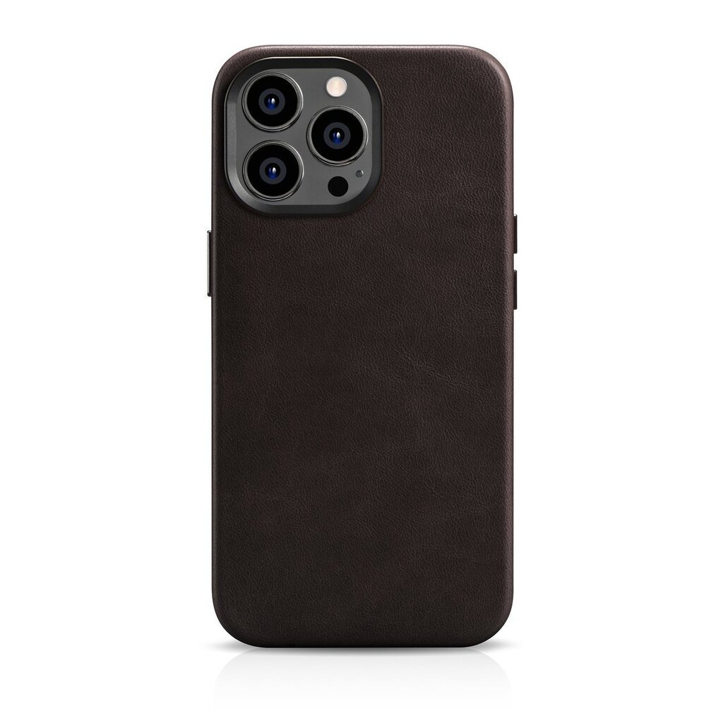 iCarer Leather Leather iPhone 14 Pro Max Magnetic with MagSafe brown (WMI14220704-BN) hind ja info | Telefonide kaitsekaaned ja -ümbrised | hansapost.ee