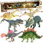 Dinosauruse kujukeste komplekt, 6 tk. hind ja info | Mänguasjad poistele | hansapost.ee