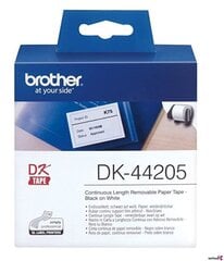 Brother DK-44205 DK44205 hind ja info | Printeritarvikud | hansapost.ee