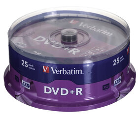 DVD-диски Verbatim 43500 цена и информация | Виниловые пластинки, CD, DVD | hansapost.ee
