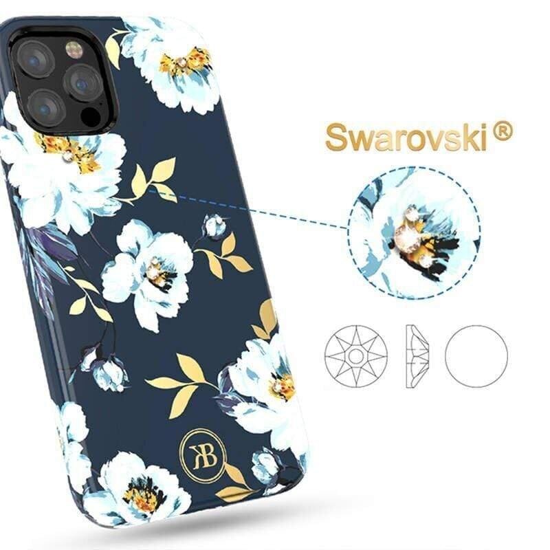 Kingxbar Blossom Series: Gardenia sobib iPhone 11 Pro Max, sinine hind ja info | Telefonide kaitsekaaned ja -ümbrised | hansapost.ee