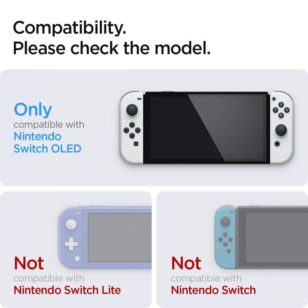 Karastatud kaitseklaas Nintendo Switch OLED цена и информация | Mängukonsoolide lisatarvikud | hansapost.ee