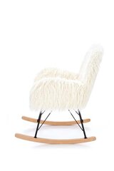 Кресло-качалка Halmar Austin, белого цвета цена и информация | Кресла | hansapost.ee