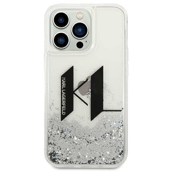 Karl Lagerfeld KLHCP14LLBKLCS iPhone 14 Pro jaoks, läbipaistev цена и информация | Telefonide kaitsekaaned ja -ümbrised | hansapost.ee