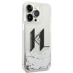 Karl Lagerfeld KLHCP14LLBKLCS для iPhone 14 Pro, прозрачный цена и информация | Чехлы для телефонов | hansapost.ee