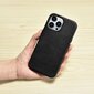iCarer Leather Leather iPhone 14 Pro Max Magnetic with MagSafe black (WMI14220704-BK) hind ja info | Telefonide kaitsekaaned ja -ümbrised | hansapost.ee