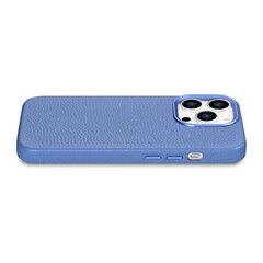 iCarer Litchi Leather iPhone 14 Pro Max Magnetic with MagSafe Light Blue (WMI14220712-LB) hind ja info | iCarer Mobiiltelefonid, fotokaamerad, nutiseadmed | hansapost.ee