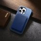 iCarer Litchi Leather iPhone 14 Pro Max Magnetic with MagSafe Light Blue (WMI14220712-LB) цена и информация | Telefonide kaitsekaaned ja -ümbrised | hansapost.ee