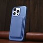 iCarer Litchi Leather iPhone 14 Pro Max Magnetic with MagSafe Light Blue (WMI14220712-LB) цена и информация | Telefonide kaitsekaaned ja -ümbrised | hansapost.ee