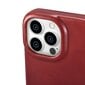 iCarer Leather iPhone 14 Pro Flip Magnetic MagSafe Red (AKI14220706-RD) hind ja info | Telefonide kaitsekaaned ja -ümbrised | hansapost.ee