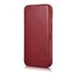 iCarer Leather iPhone 14 Pro Flip Magnetic MagSafe Red (AKI14220706-RD) цена и информация | Telefonide kaitsekaaned ja -ümbrised | hansapost.ee