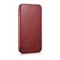 iCarer Leather iPhone 14 Pro Flip Magnetic MagSafe Red (AKI14220706-RD) цена и информация | Telefonide kaitsekaaned ja -ümbrised | hansapost.ee