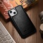 iCarer Leather iPhone 14 Plus (MagSafe Compatible) black (WMI14220719-BK) цена и информация | Telefonide kaitsekaaned ja -ümbrised | hansapost.ee