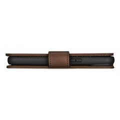 Кожаный чехол iCarer 2in1 для iPhone 14 Plus Flip Anti-RFID, коричневый (WMI14220723-BN) цена и информация | Чехлы для телефонов | hansapost.ee