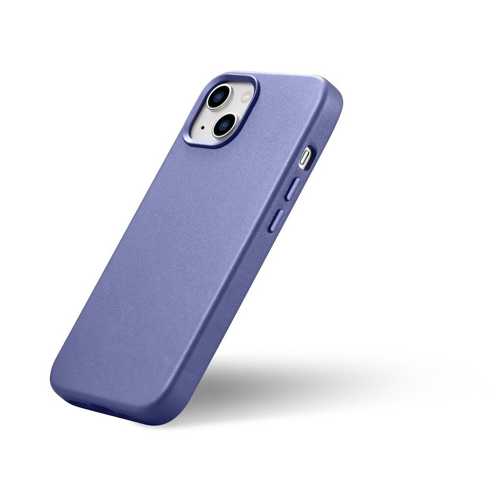 iCarer Leather iPhone 14 Plus light purple (MagSafe compatible) hind ja info | Telefonide kaitsekaaned ja -ümbrised | hansapost.ee