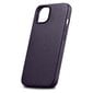 iCarer Leather iPhone 14 Plus dark purple (MagSafe compatible) hind ja info | Telefonide kaitsekaaned ja -ümbrised | hansapost.ee