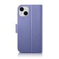 iCarer 2in1 iPhone 14 Plus FlipAnti-RFID Light Violet (WMI14220727-LP) цена и информация | Telefonide kaitsekaaned ja -ümbrised | hansapost.ee
