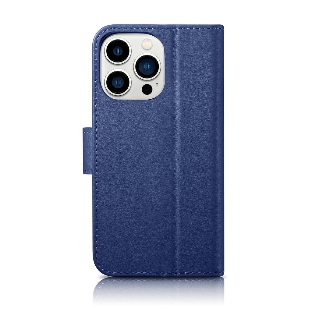 iCarer 2in1 iPhone 14 Pro FlipAnti-RFID blue (WMI14220726-BU) цена и информация | Telefonide kaitsekaaned ja -ümbrised | hansapost.ee