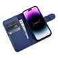 iCarer 2in1 iPhone 14 Pro FlipAnti-RFID blue (WMI14220726-BU) цена и информация | Telefonide kaitsekaaned ja -ümbrised | hansapost.ee