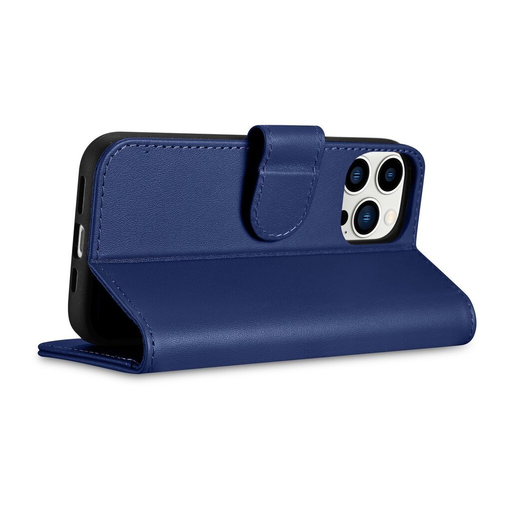 iCarer 2in1 iPhone 14 Pro FlipAnti-RFID blue (WMI14220726-BU) цена и информация | Telefonide kaitsekaaned ja -ümbrised | hansapost.ee