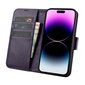 iCarer 2in1 iPhone 14 Pro FlipAnti-RFID dark purple (WMI14220726-DP) hind ja info | Telefonide kaitsekaaned ja -ümbrised | hansapost.ee