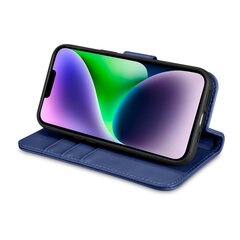 Чехол iCarer 2in1 для iPhone 14 FlipAnti-RFID, синий (WMI14220725-BU) цена и информация | Чехлы для телефонов | hansapost.ee