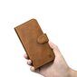 iCarer 2in1 iPhone 14 Leather Flip Anti-RFID brown (WMI14220721-TN) hind ja info | Telefonide kaitsekaaned ja -ümbrised | hansapost.ee