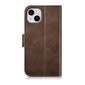 iCarer 2in1 iPhone 14 FlipAnti-RFID brown (WMI14220721-BN) hind ja info | Telefonide kaitsekaaned ja -ümbrised | hansapost.ee