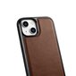 iCarer Leather iPhone 14 Plus (MagSafe compatible) brown (WMI14220719-BN) цена и информация | Telefonide kaitsekaaned ja -ümbrised | hansapost.ee