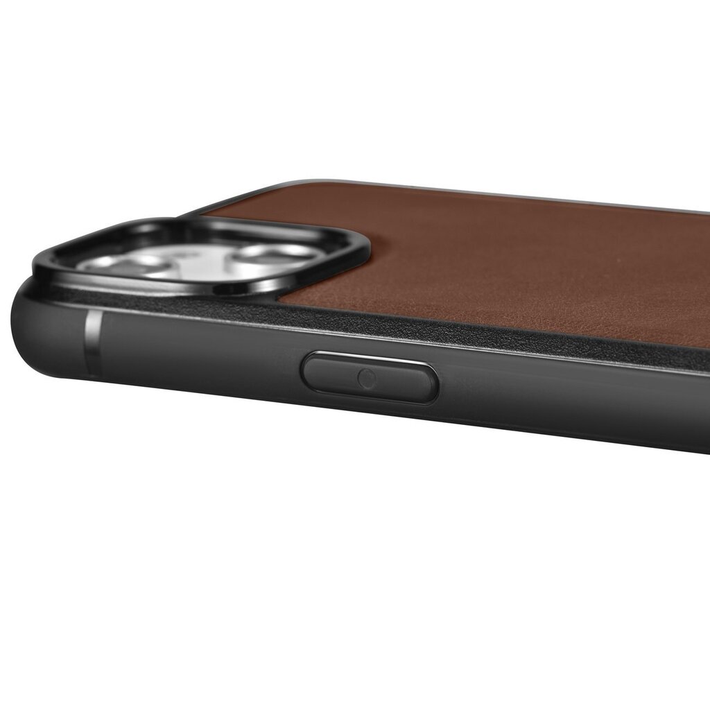 iCarer Leather iPhone 14 Plus (MagSafe compatible) brown (WMI14220719-BN) цена и информация | Telefonide kaitsekaaned ja -ümbrised | hansapost.ee