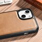 iCarer Leather iPhone 14 (MagSafe compatible) brown (WMI14220717-TN) цена и информация | Telefonide kaitsekaaned ja -ümbrised | hansapost.ee