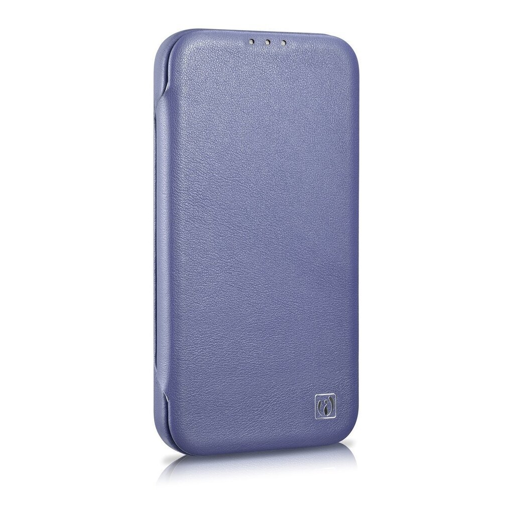 iCarer Leather iPhone 14 Plus Flip Magnetic MagSafe Light Purple (WMI14220715-LP) hind ja info | Telefonide kaitsekaaned ja -ümbrised | hansapost.ee