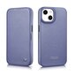 iCarer Leather iPhone 14 Plus Flip Magnetic MagSafe Light Purple (WMI14220715-LP) hind ja info | Telefonide kaitsekaaned ja -ümbrised | hansapost.ee