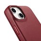 iCarer Leather iPhone 14 Plus Flip Magnetic MagSafe Red (WMI14220715-RD) hind ja info | Telefonide kaitsekaaned ja -ümbrised | hansapost.ee