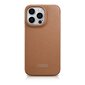 iCarer Leather iPhone 14 Pro Flip Magnetic MagSafe Brown (WMI14220714-BN) hind ja info | Telefonide kaitsekaaned ja -ümbrised | hansapost.ee