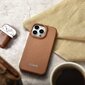 iCarer Leather iPhone 14 Pro Flip Magnetic MagSafe Brown (WMI14220714-BN) hind ja info | Telefonide kaitsekaaned ja -ümbrised | hansapost.ee