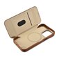 iCarer Leather iPhone 14 Pro Flip Magnetic MagSafe Brown (WMI14220714-BN) hind ja info | Telefonide kaitsekaaned ja -ümbrised | hansapost.ee