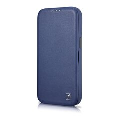 Кожаный чехол iCarer для iPhone 14 Flip с магнитным MagSafe, синий (WMI14220713-BU) цена и информация | Чехлы для телефонов | hansapost.ee