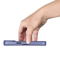 Кожаный чехол iCarer для iPhone 14 Plus Flip с магнитным MagSafe, светло-фиолетовый (WMI14220713-LP) цена и информация | Чехлы для телефонов | hansapost.ee