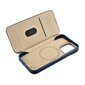 iCarer Leather iPhone 14 Pro Flip Magnetic MagSafe Blue (AKI14220706-BU) цена и информация | Telefonide kaitsekaaned ja -ümbrised | hansapost.ee