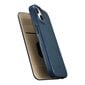 iCarer Leather iPhone 14 Flip Magnetic MagSafe Blue (AKI14220705-BU) цена и информация | Telefonide kaitsekaaned ja -ümbrised | hansapost.ee