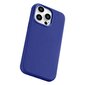 iCarer Litchi Leather iPhone 14 Pro Max Magnetic with MagSafe Dark Blue (WMI14220712-DB) hind ja info | Telefonide kaitsekaaned ja -ümbrised | hansapost.ee