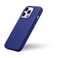 iCarer Litchi Leather iPhone 14 Pro Max Magnetic with MagSafe Dark Blue (WMI14220712-DB) цена и информация | Telefonide kaitsekaaned ja -ümbrised | hansapost.ee